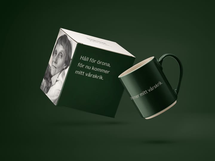 Astrid Lindgren κούπα. håll for örona, Swedish text Design House Stockholm