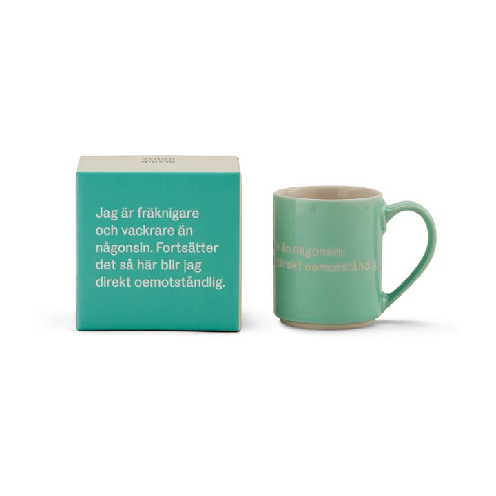 Astrid Lindgren κούπα, I am frecklier…, πράσινο-σουηδικά Design House Stockholm