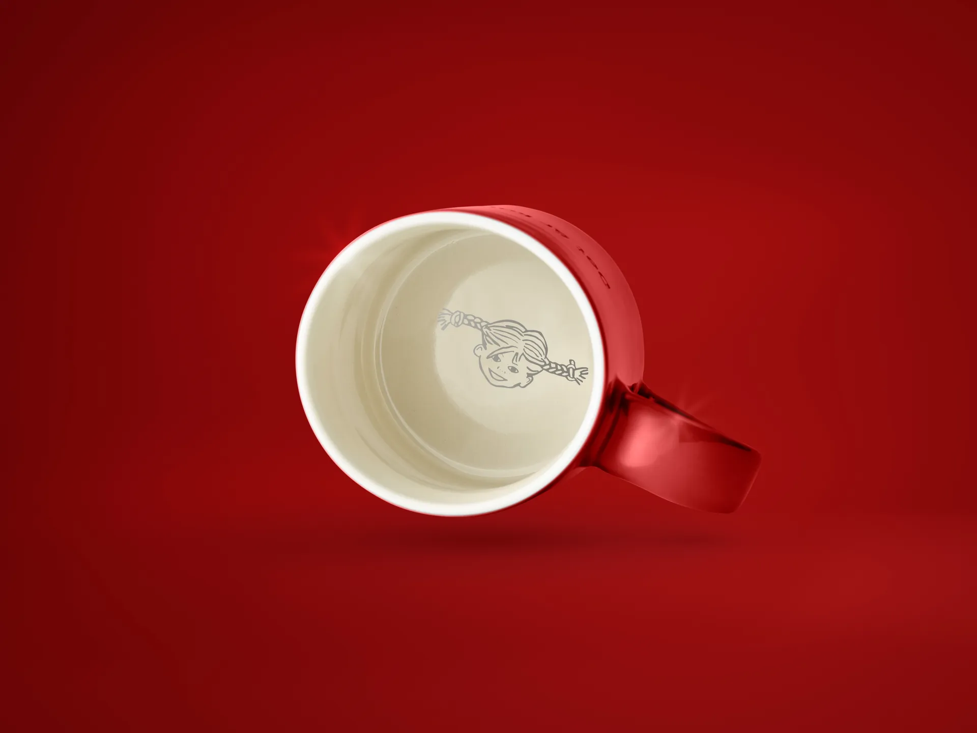 Astrid Lindgren κούπα, If you are very strong, κόκκινο-σουηδικά Design House Stockholm