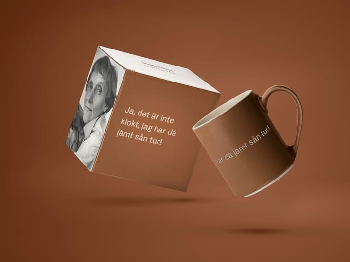 Κούπα Astrid Lindgren, ja, det är inte klokt…, Σουηδικό κείμενο Design House Stockholm