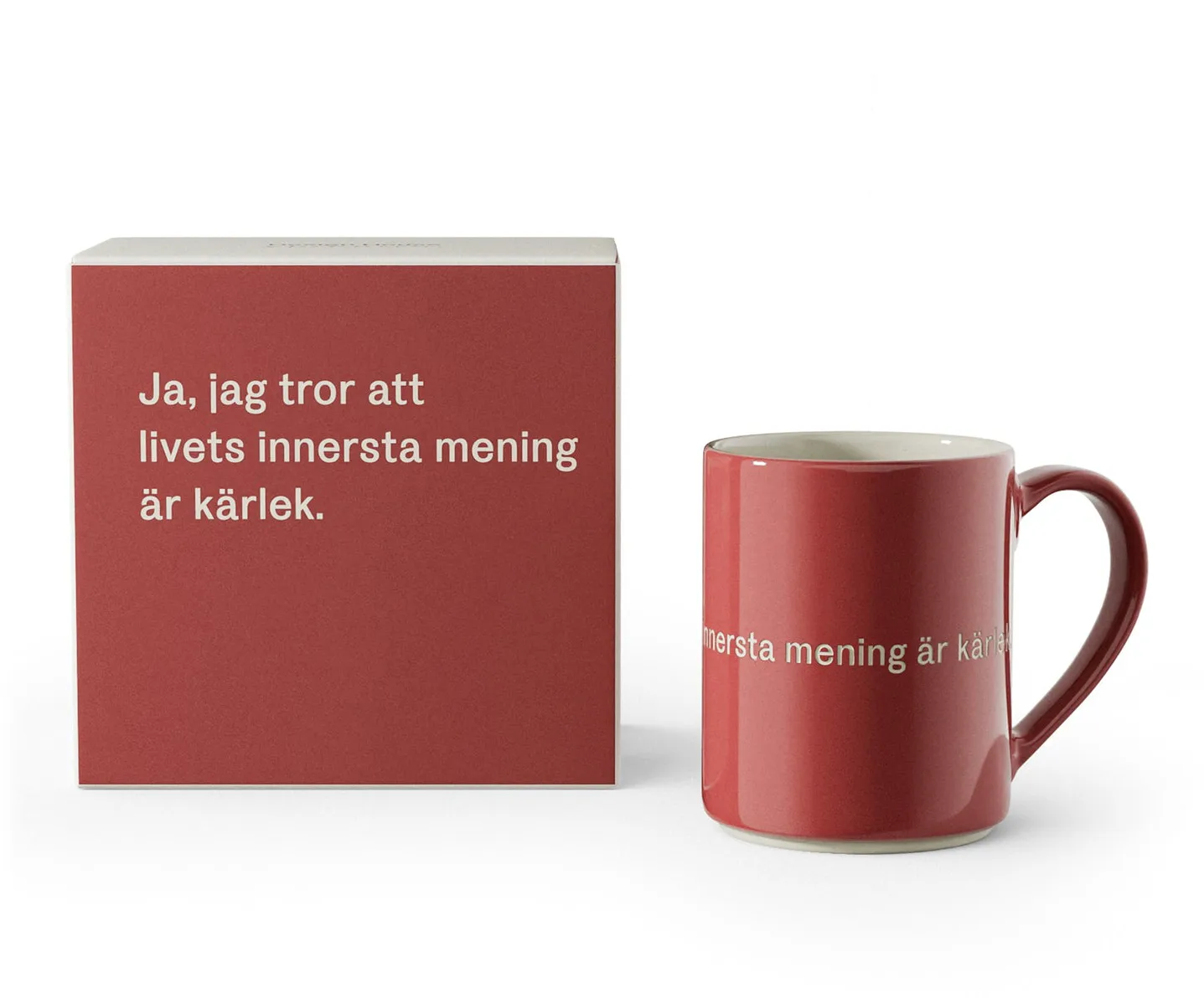Κούπα Astrid Lindgren, ja, jag tror att livets…, Σουηδικό κείμενο Design House Stockholm