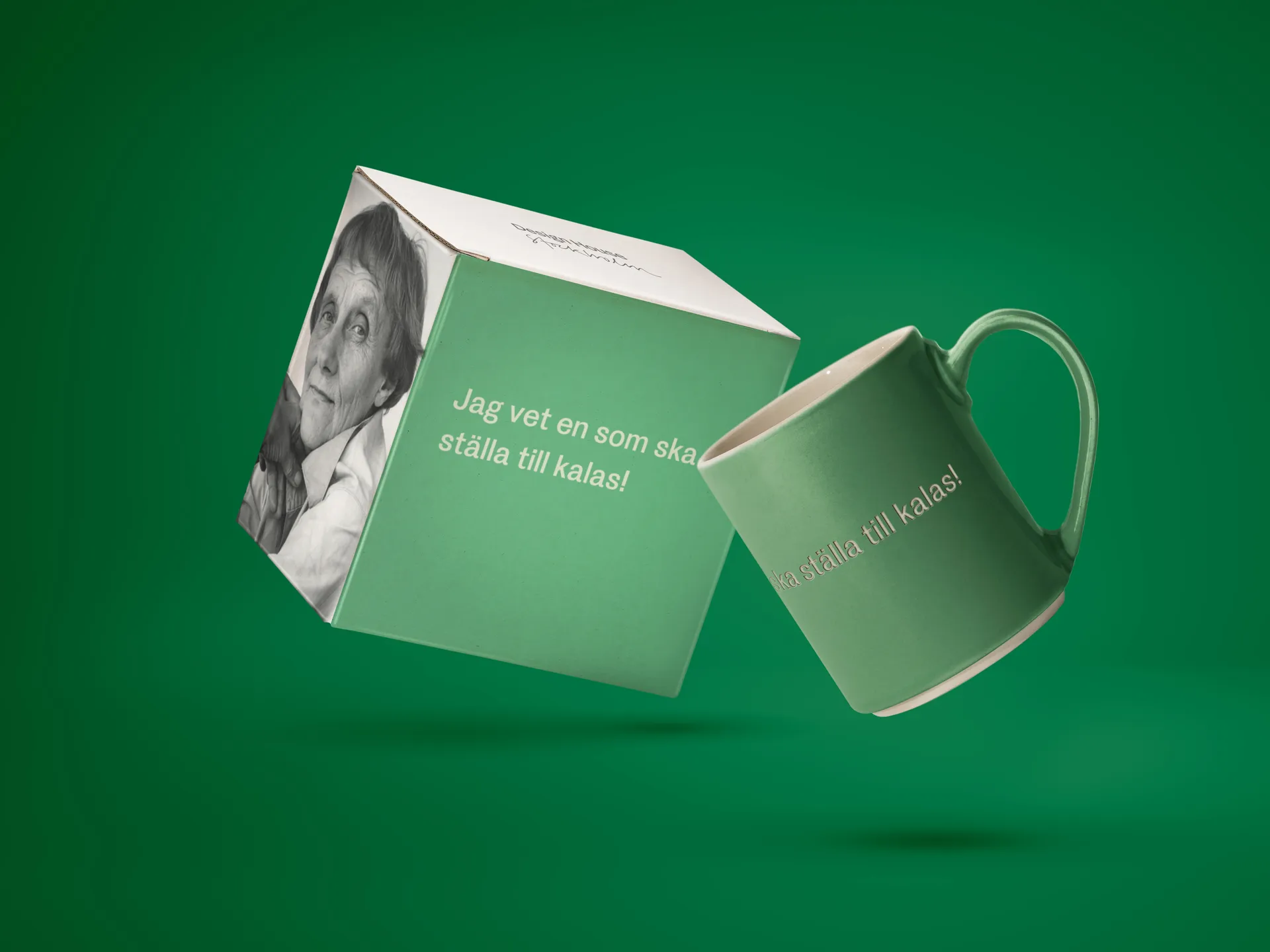 Κούπα Astrid Lindgren, jag vet en som ska…, Σουηδικό κείμενο Design House Stockholm