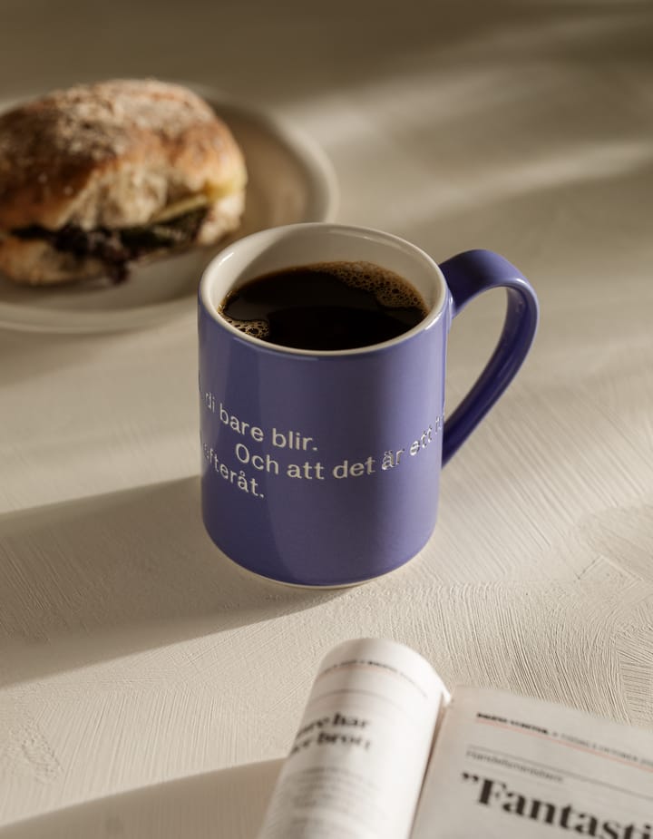 Astrid Lindgren κούπα, S'not something you plan, μπλε-σουηδικά Design House Stockholm