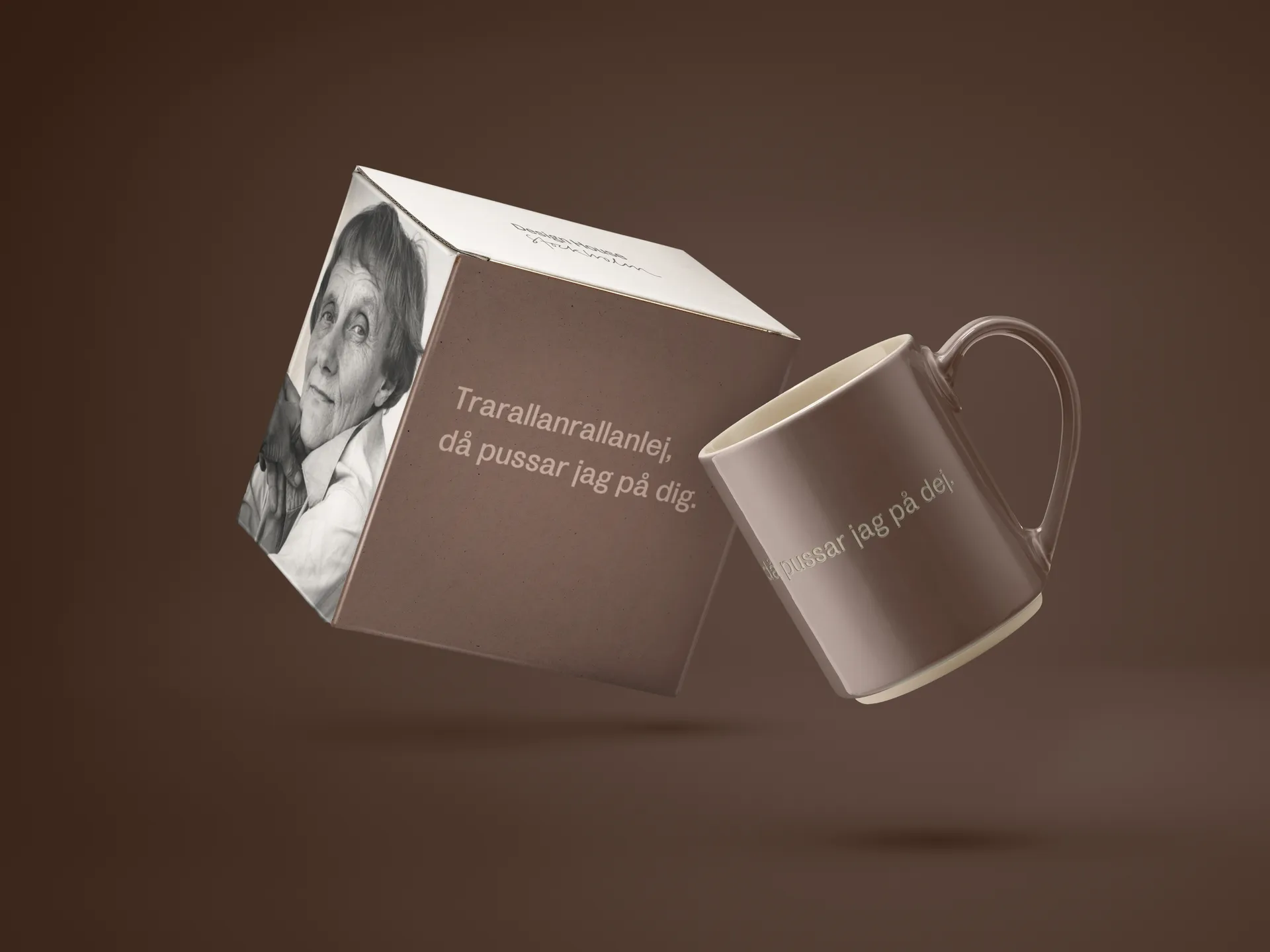 Astrid Lindgren κούπα Trarallanrallanlej, Σουηδικό κείμενο Design House Stockholm