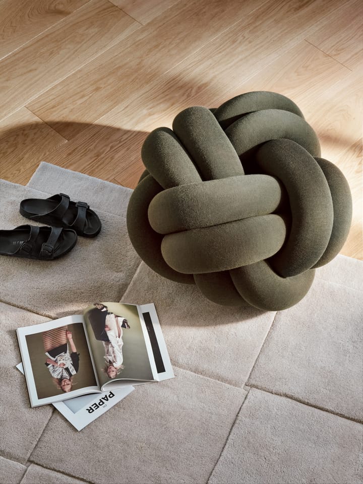 Basket χαλί μπεζ - 180x180 cm - Design House Stockholm
