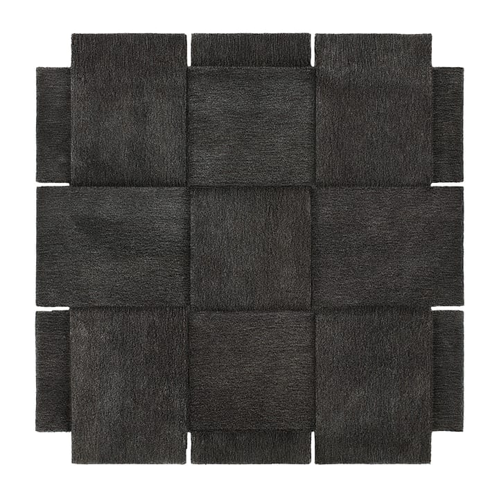 Basket �χαλί σκούρο γκρι - 180x180 cm - Design House Stockholm