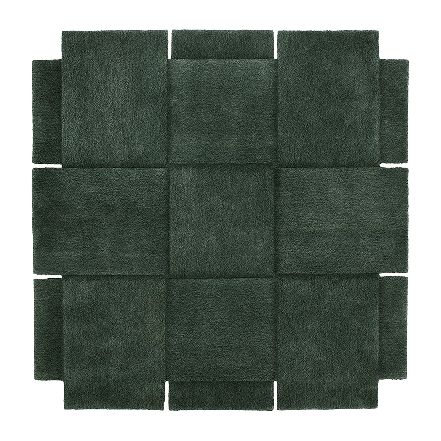 Basket χαλί πράσινο, 180x180 cm Design House Stockholm