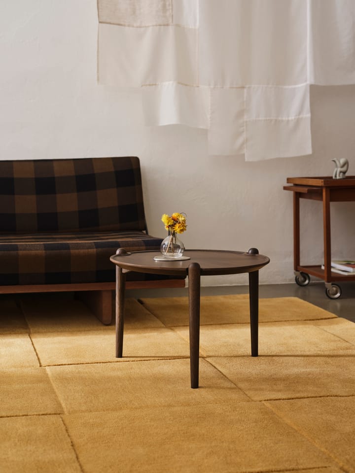 Basket χαλί yellow ochre, 180x180 εκ. Design House Stockholm