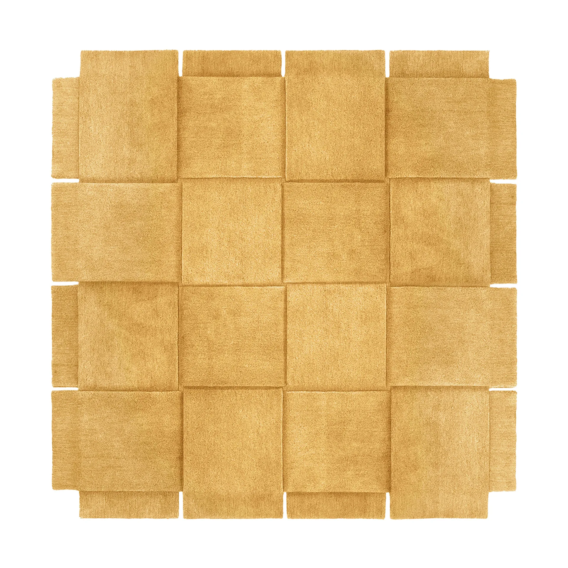 Basket χαλί yellow ochre, 245x245 εκ. Design House Stockholm
