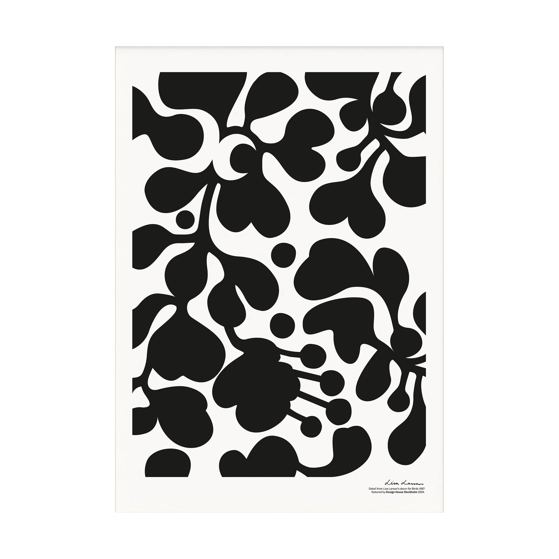 Αφίσα Birds 1967 50x70 cm, No. 3 Design House Stockholm