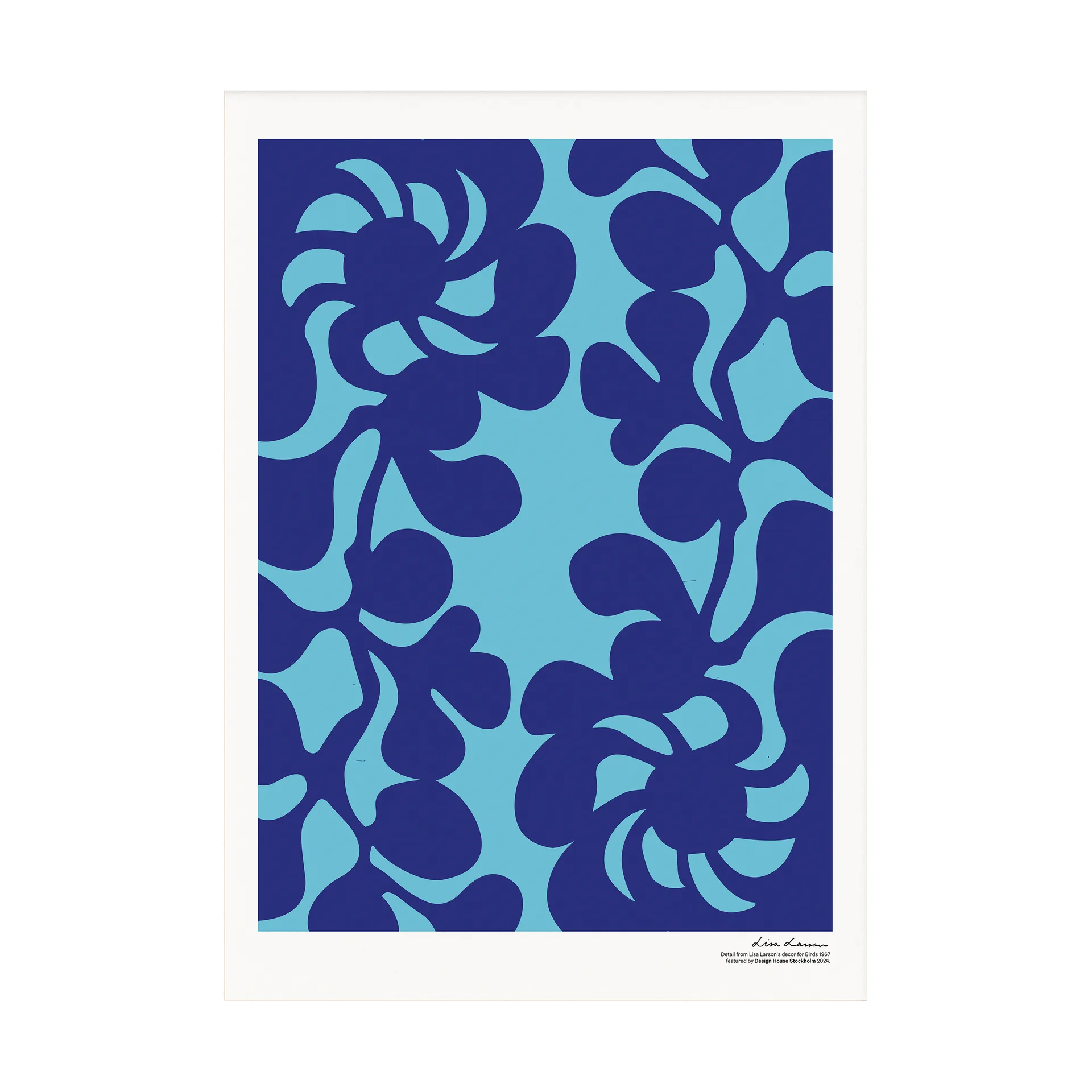 Αφίσα Birds 1967 50x70 cm, No. 4 Design House Stockholm