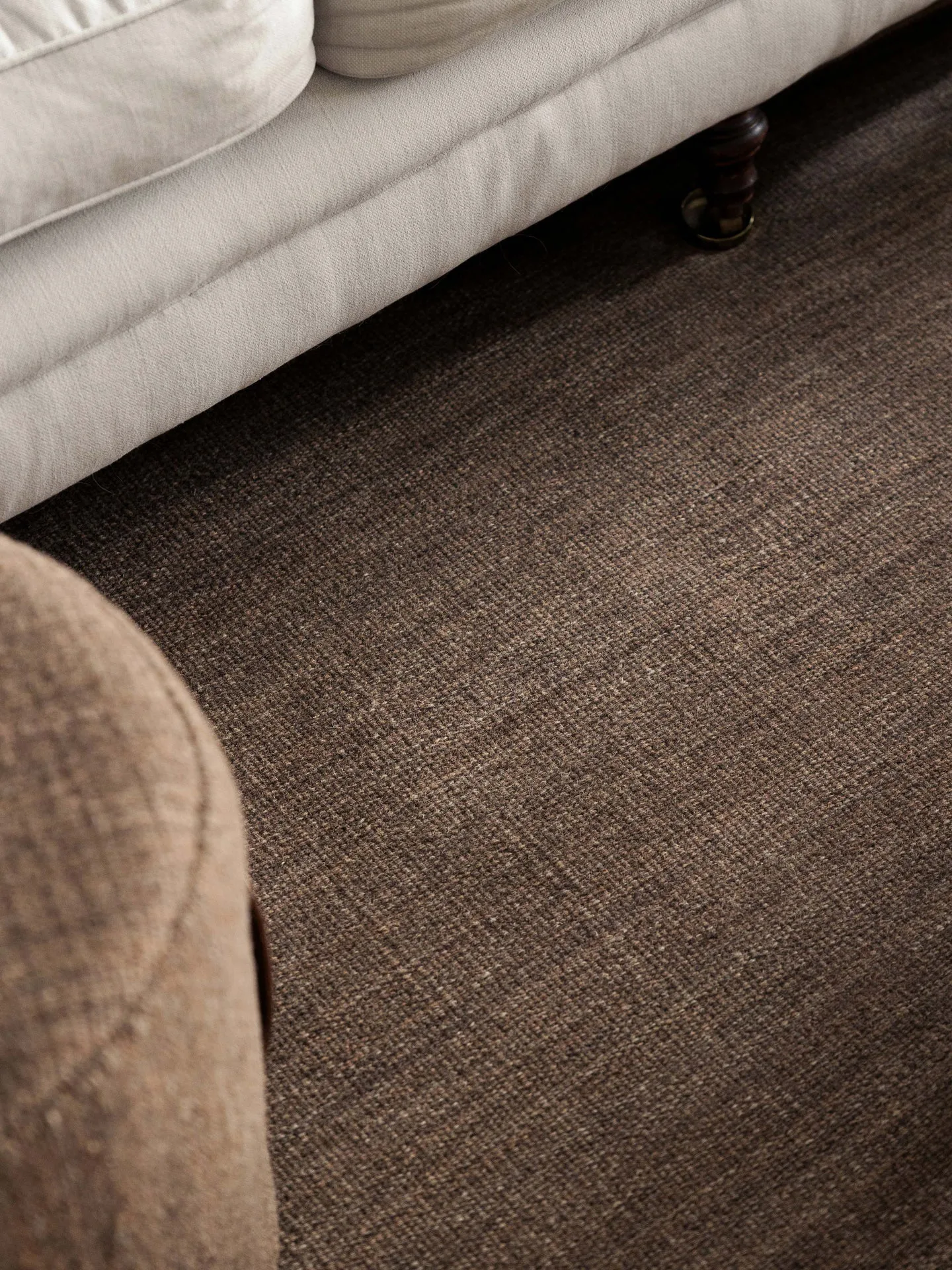 Björk Χαλί μεγάλο καφέ από σημύδα, 170x240 cm Design House Stockholm