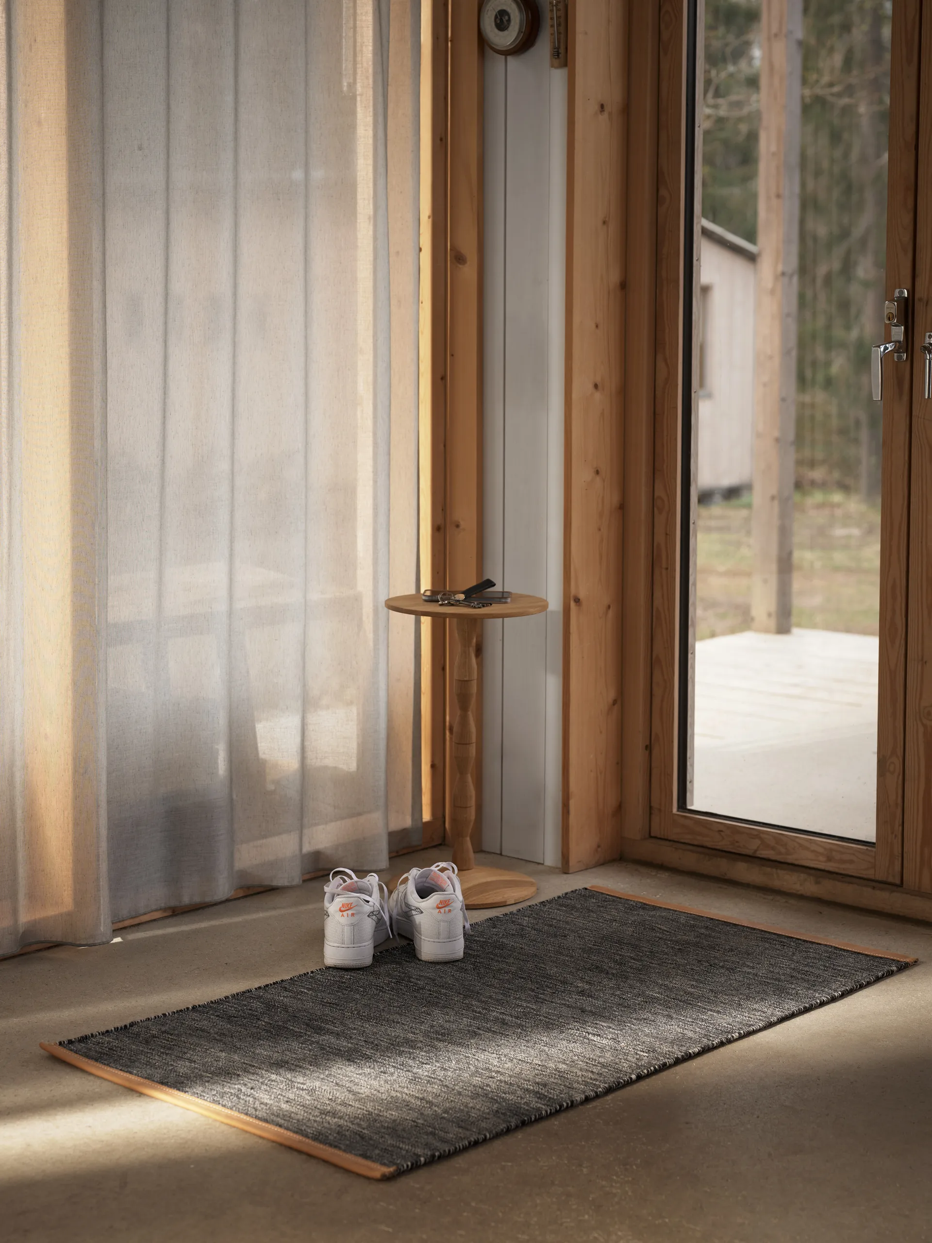 Björk χαλί σκούρο γκρι, 70x130 cm Design House Stockholm