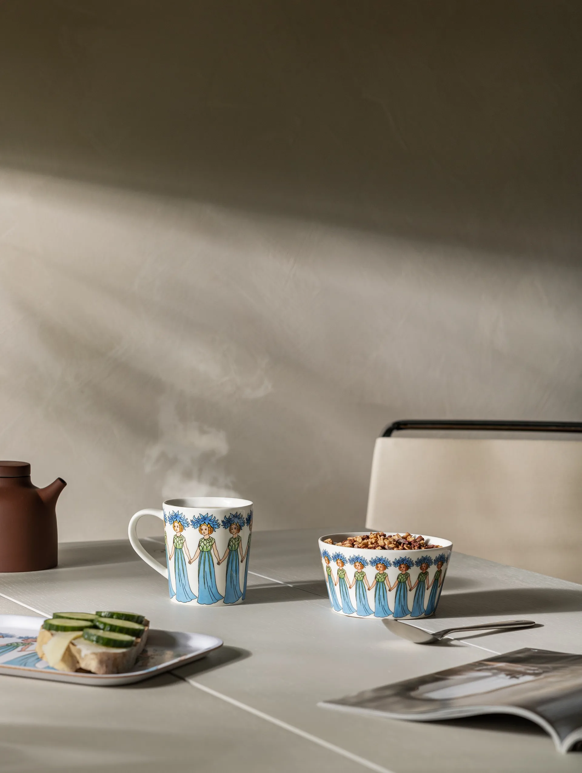 Blåklint κούπα με χερούλι, 40 cl Design House Stockholm