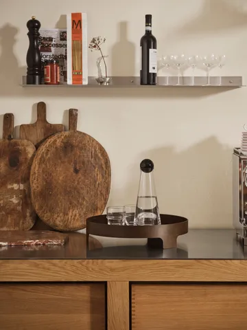 Bridge δίσκος - Σκούρη δρυς, Ø42 εκ. - Design House Stockholm