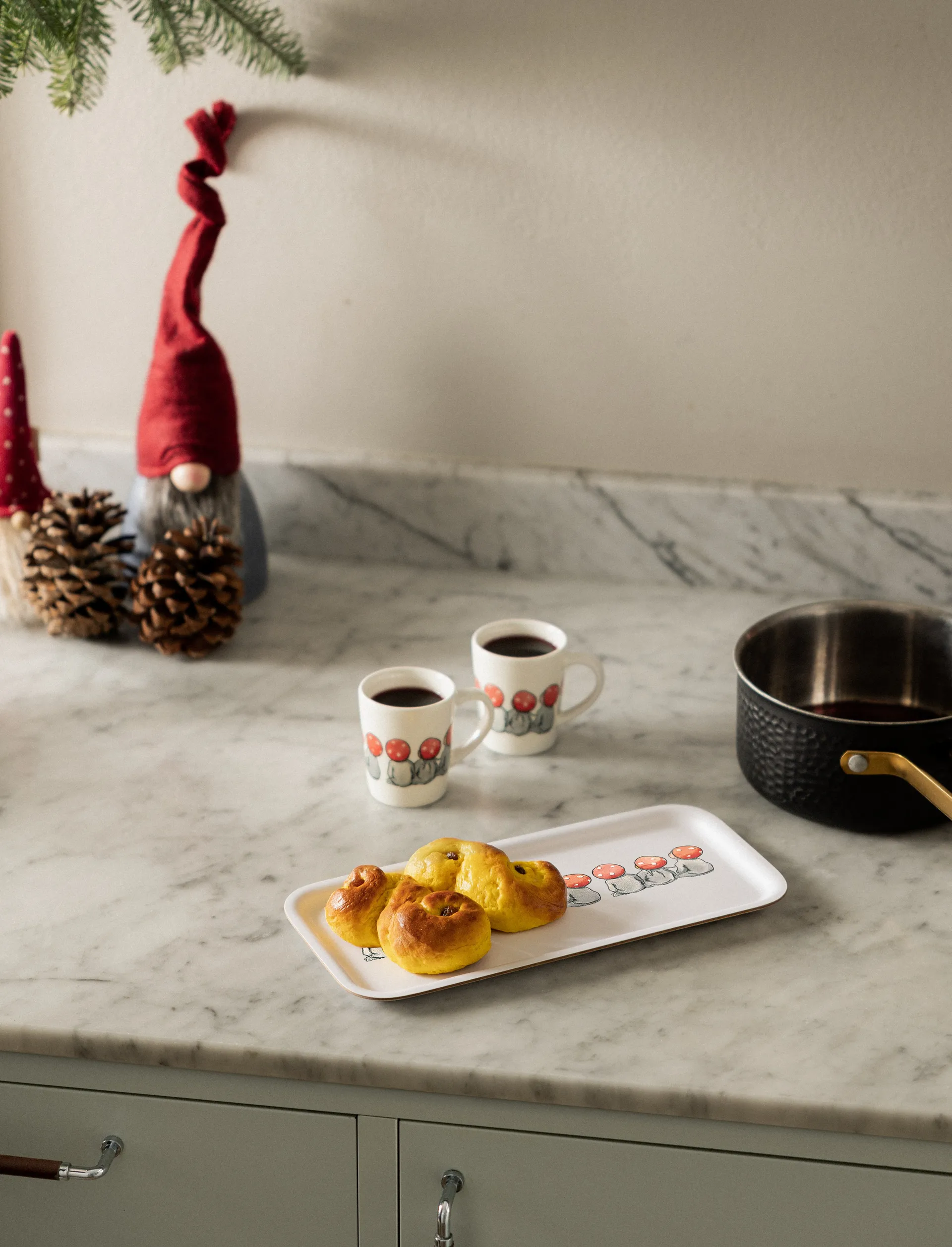 Δίσκος Children of the forest, 13x27,5 εκατ. Design House Stockholm