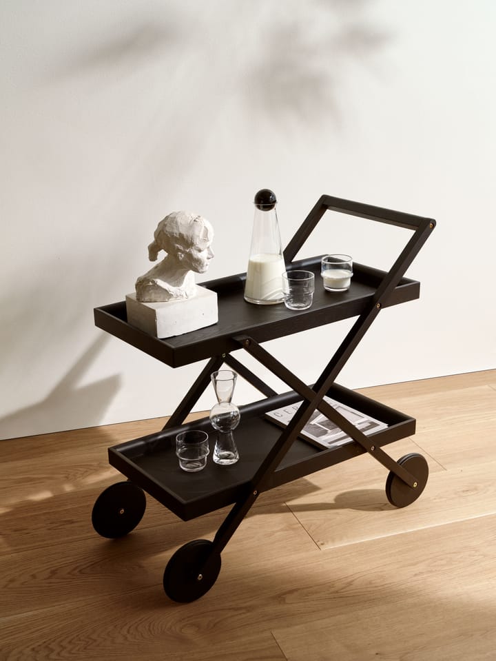 Exit τρόλεϊ σερβιρίσματος, Μαύρο Design House Stockholm