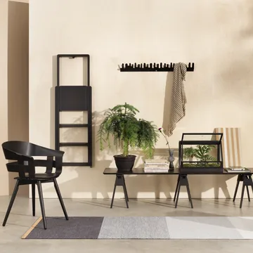 Fields χαλί 80x250 cm - Μπλε-γκρι - Design House Stockholm