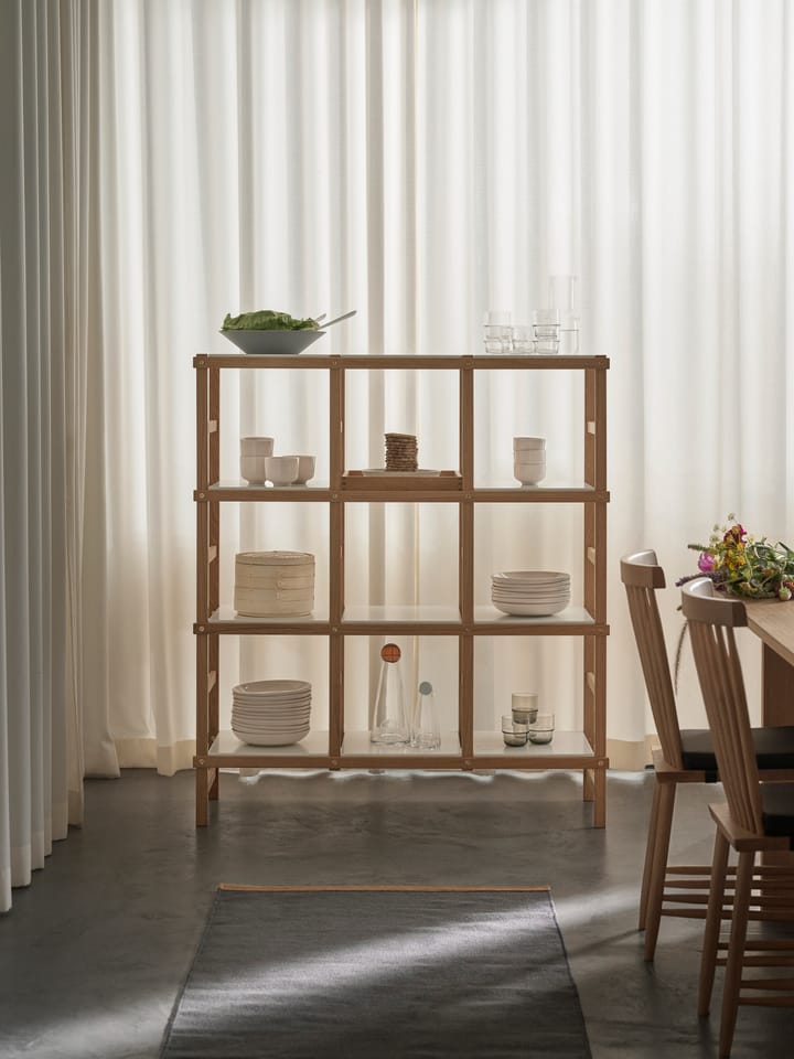 Frame ράφι ψηλό, δρυς-λευκό Design House Stockholm