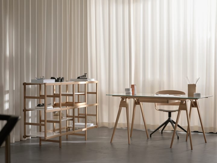Frame ράφι M 154 cm, δρυς-λευκό Design House Stockholm
