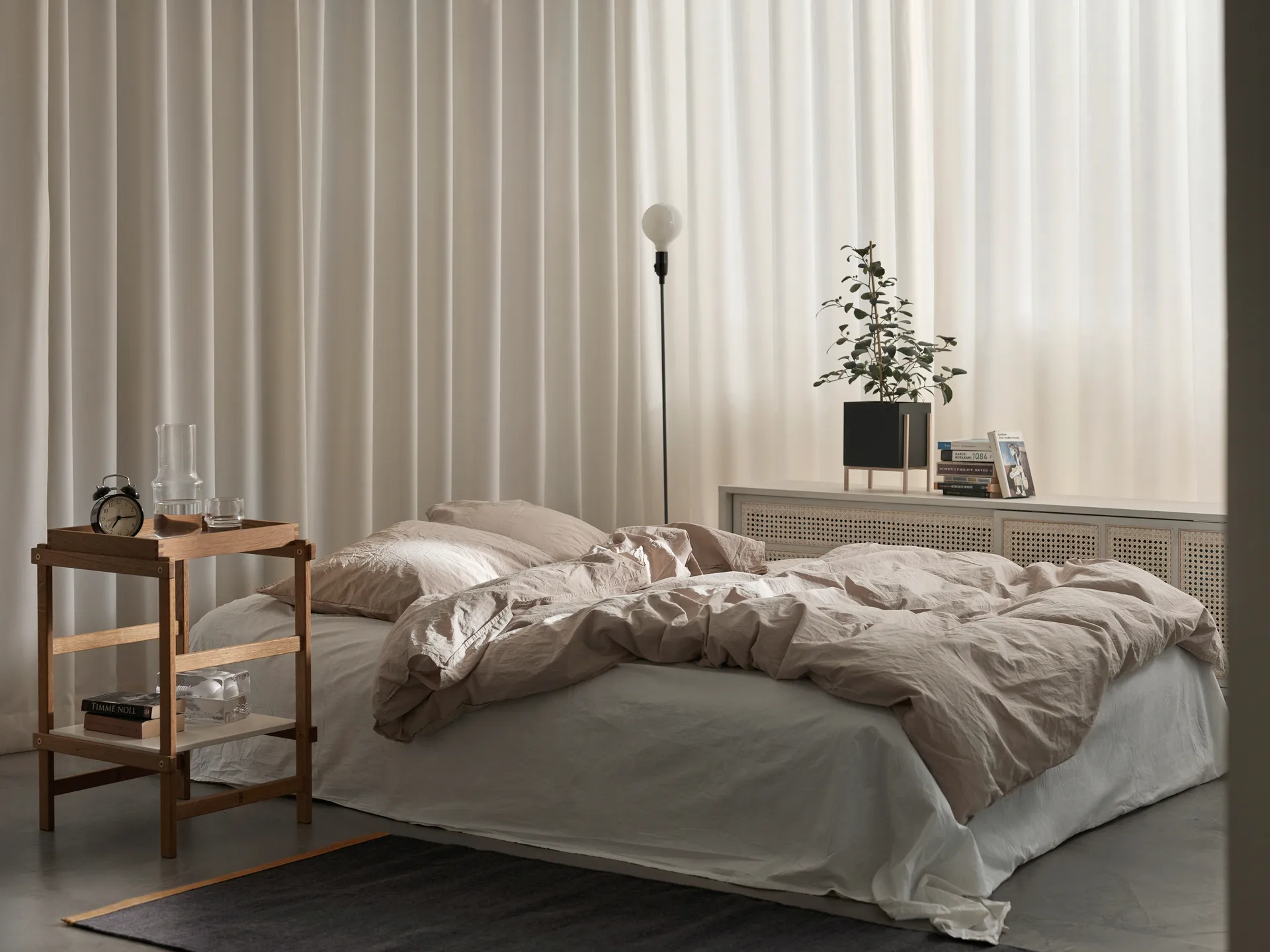 Frame ράφι S 58 cm, δρυς-λευκό Design House Stockholm