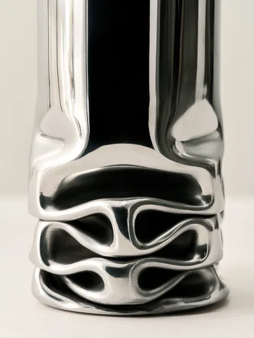 Βάζο Hydraulic 25 cm - Stainless steel, 25 cm - Design House Stockholm