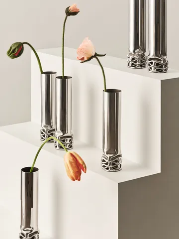 Βάζο Hydraulic 25 cm - Stainless steel, 25 cm - Design House Stockholm
