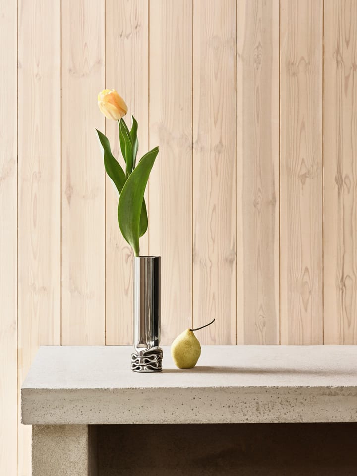 Βάζο Hydraulic 25 cm, Stainless Steel Design House Stockholm