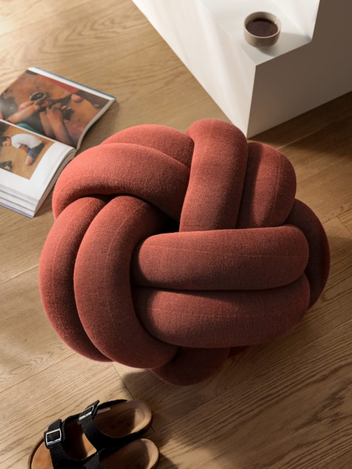Knot μαξιλάρι M, Ώχρα Design House Stockholm