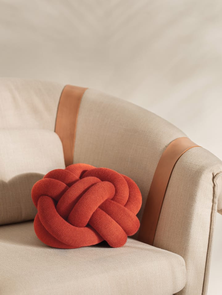 Knot μαξιλάρι ύπνου, Orange red Design House Stockholm