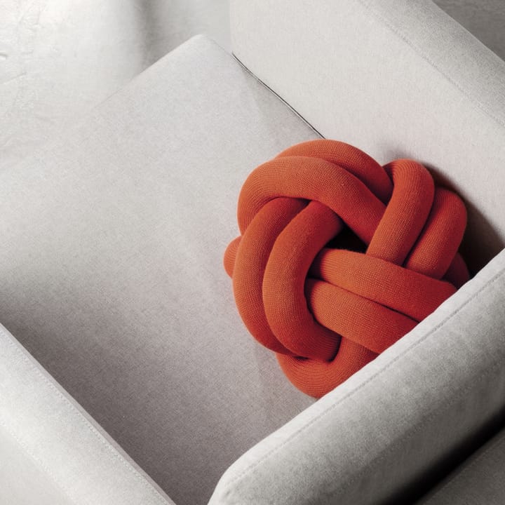 Knot μαξιλάρι ύπνου, Orange red Design House Stockholm