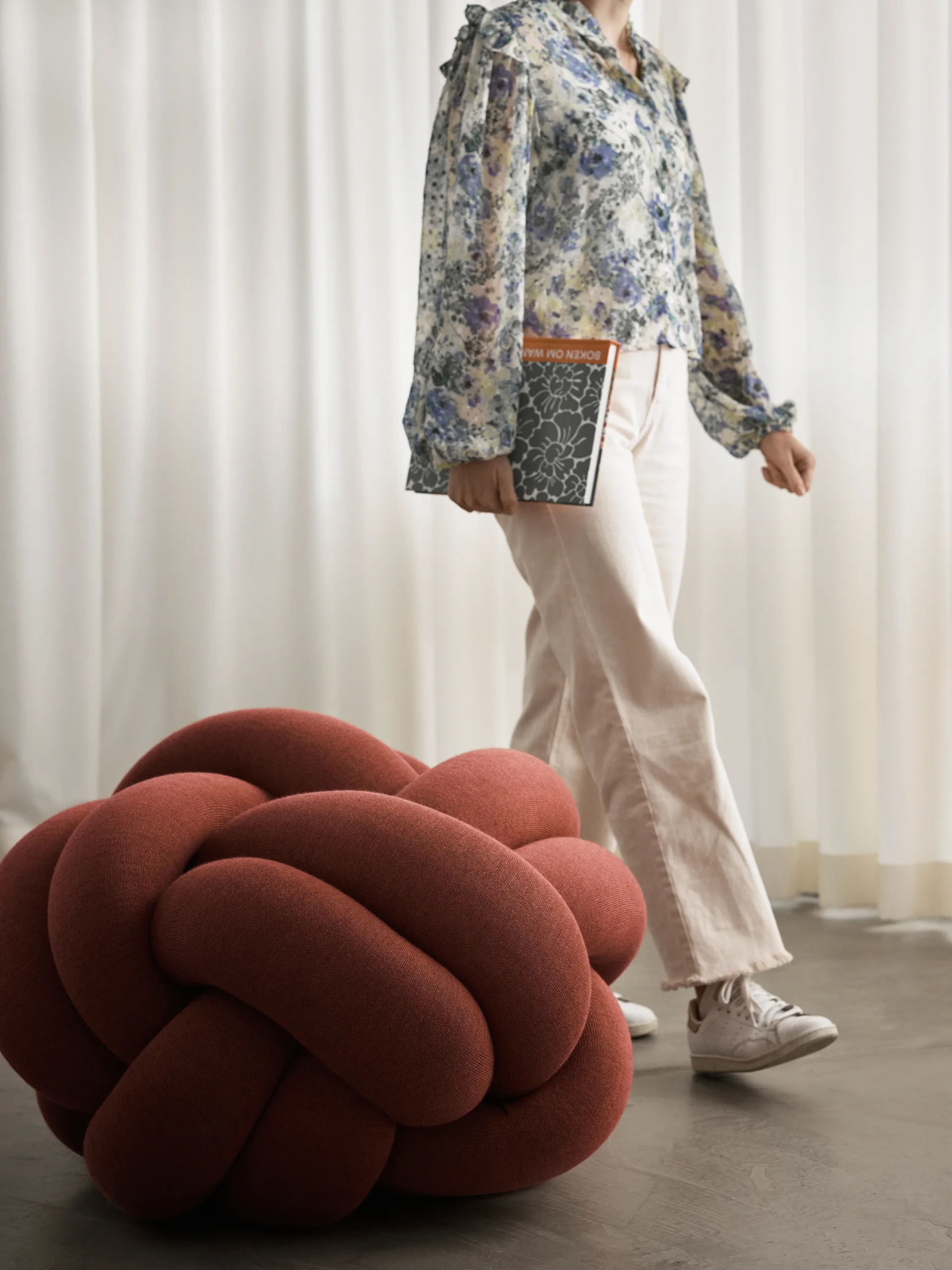 Knot μαξιλάρι XL, Ώχρα Design House Stockholm