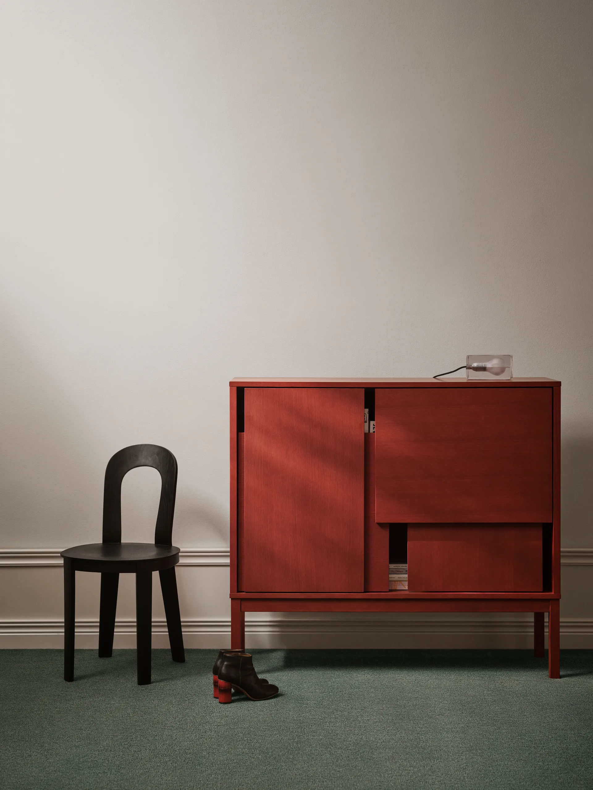 Μπουφές Layer  , Red, 120x110, με πόδια Design House Stockholm