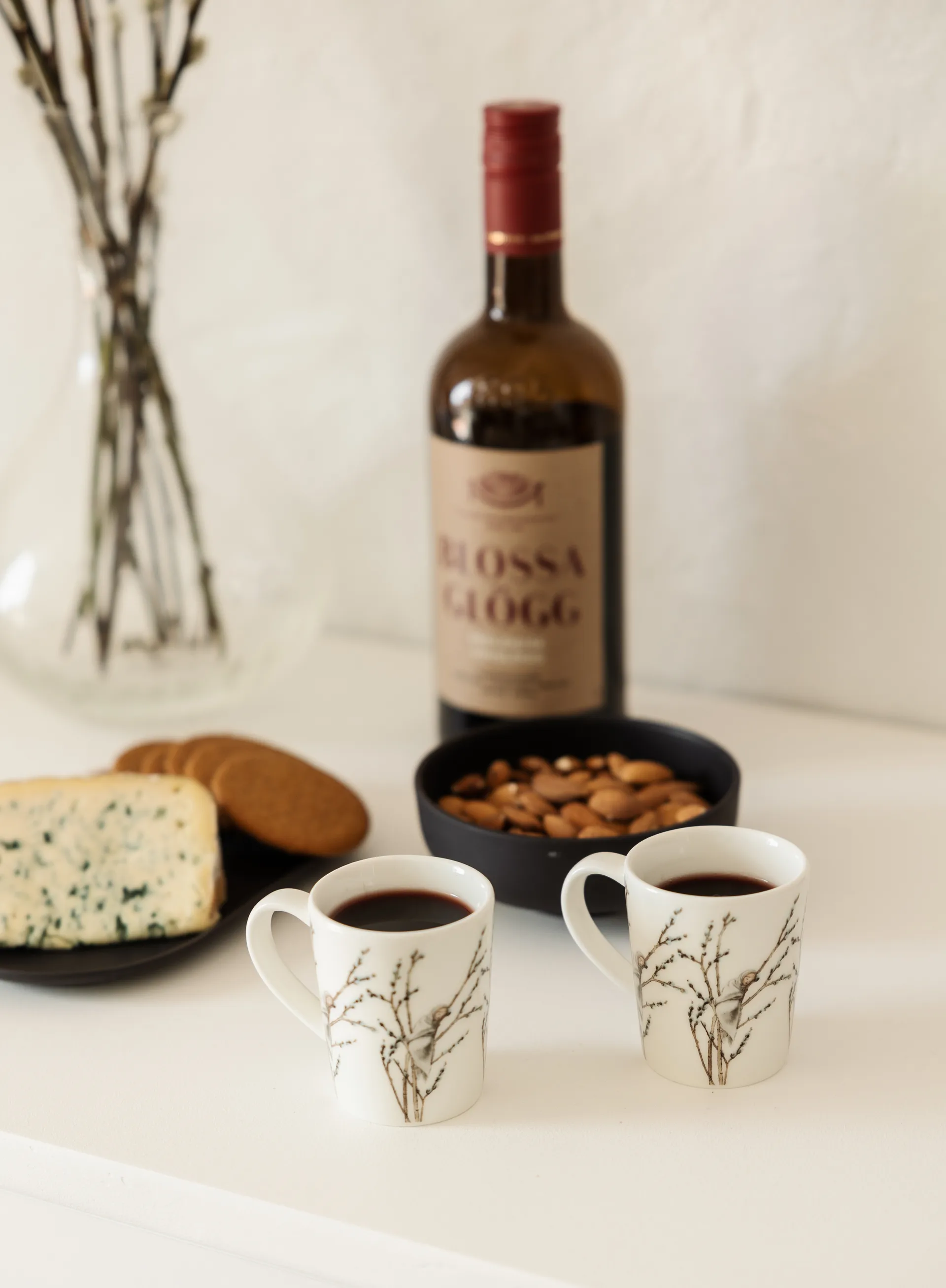 Κούπα για ζεστό κρασί Little Willow 10 cl 2-συσκευασία, άσπρο Design House Stockholm