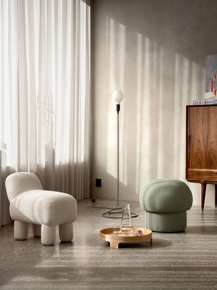 Lulu πουφ 36x65 εκ, Cream Design House Stockholm