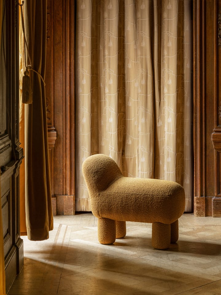 Lulu πουφ 36x65 εκ, Κίτρινο Design House Stockholm