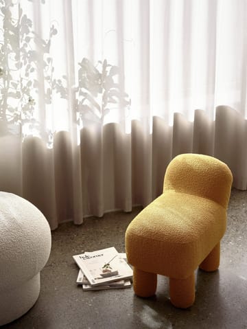 Lulu πουφ 36x65 εκ - Κίτρινο - Design House Stockholm