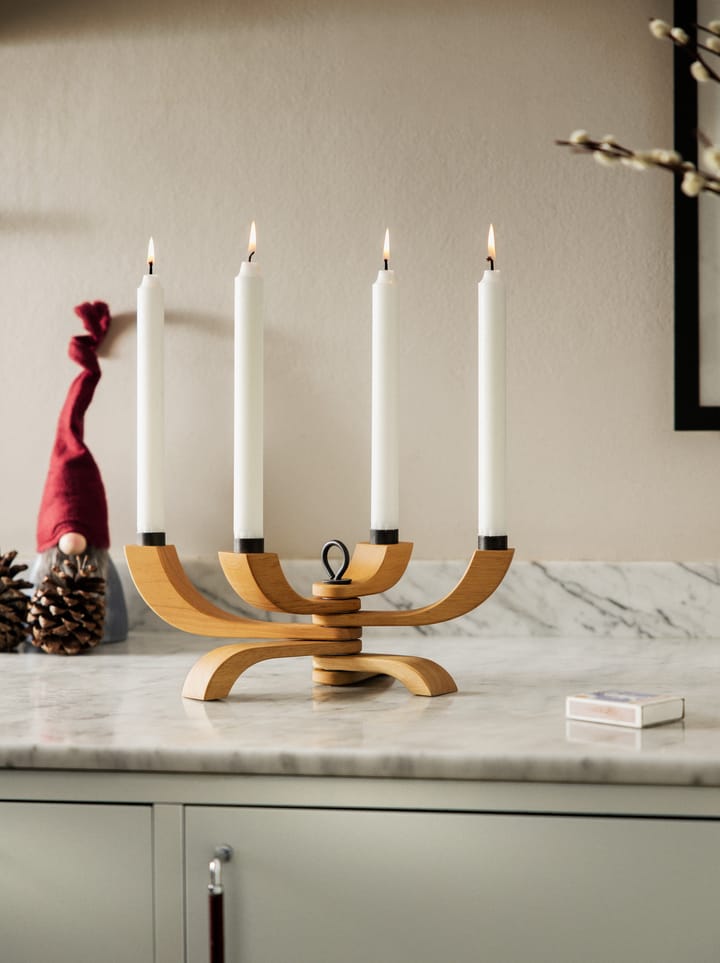Nordic Light κηροπήγιο 4 βραχίονες, δρυς Design House Stockholm