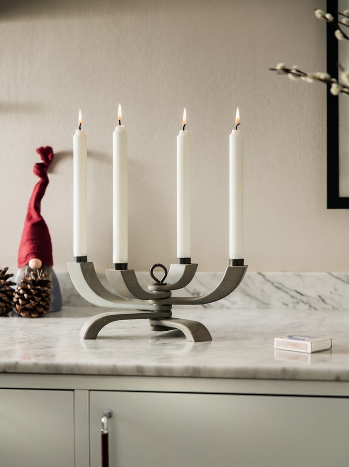 Κηροπήγιο Nordic light περιορισμένης έκδοσης, γκρι Design House Stockholm