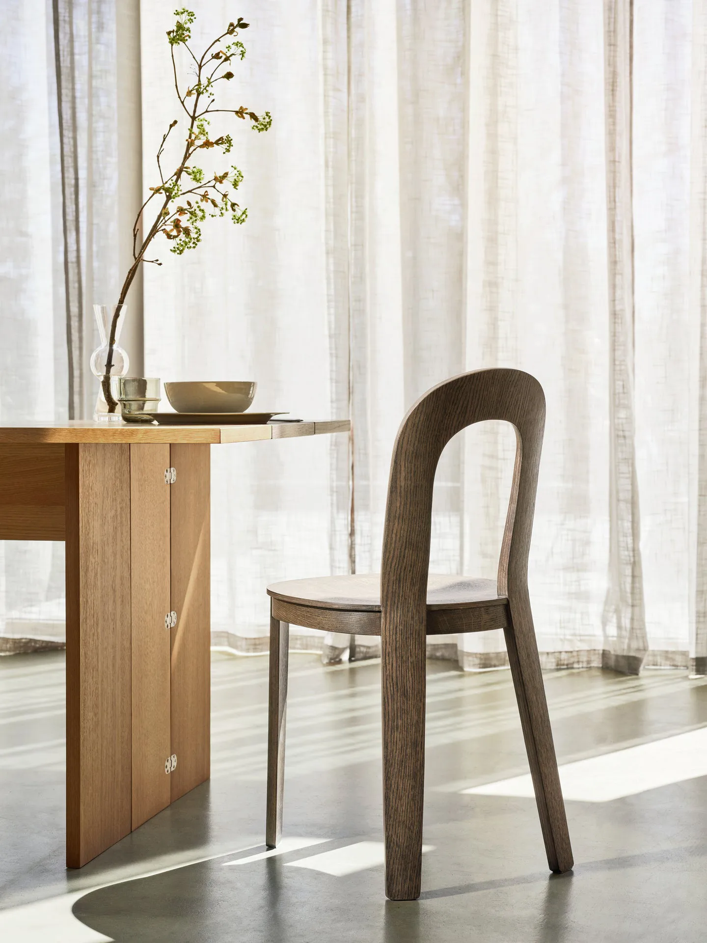 Καρέκλα Olivia, Dark Oak Design House Stockholm
