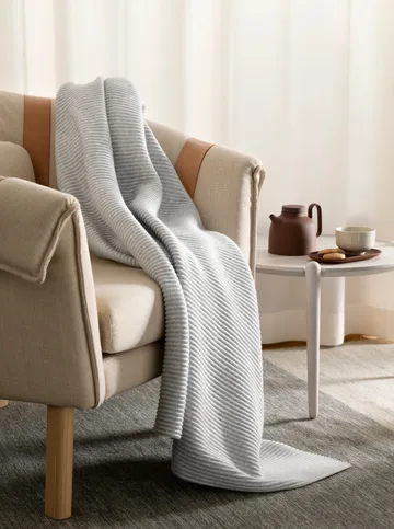 Pleece ριχτάρι 140x160 εκ - Light grey - Design House Stockholm