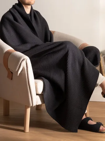 Pleece ριχτάρι 140x160 εκ - Μάυρο - Design House Stockholm