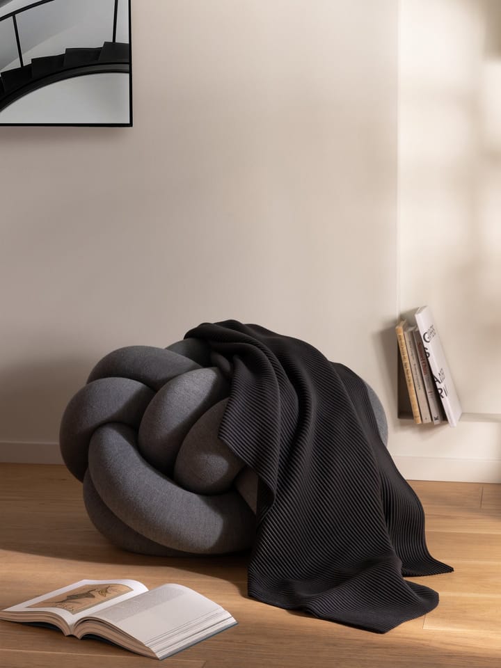Pleece ριχτάρι 140x170 εκ, Μάυρο Design House Stockholm