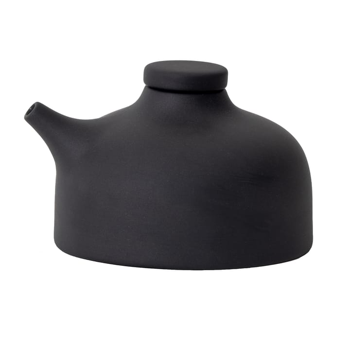 Sand μπουκάλι για σως σόγιας 12 cl - Μ�αύρος πηλός - Design House Stockholm