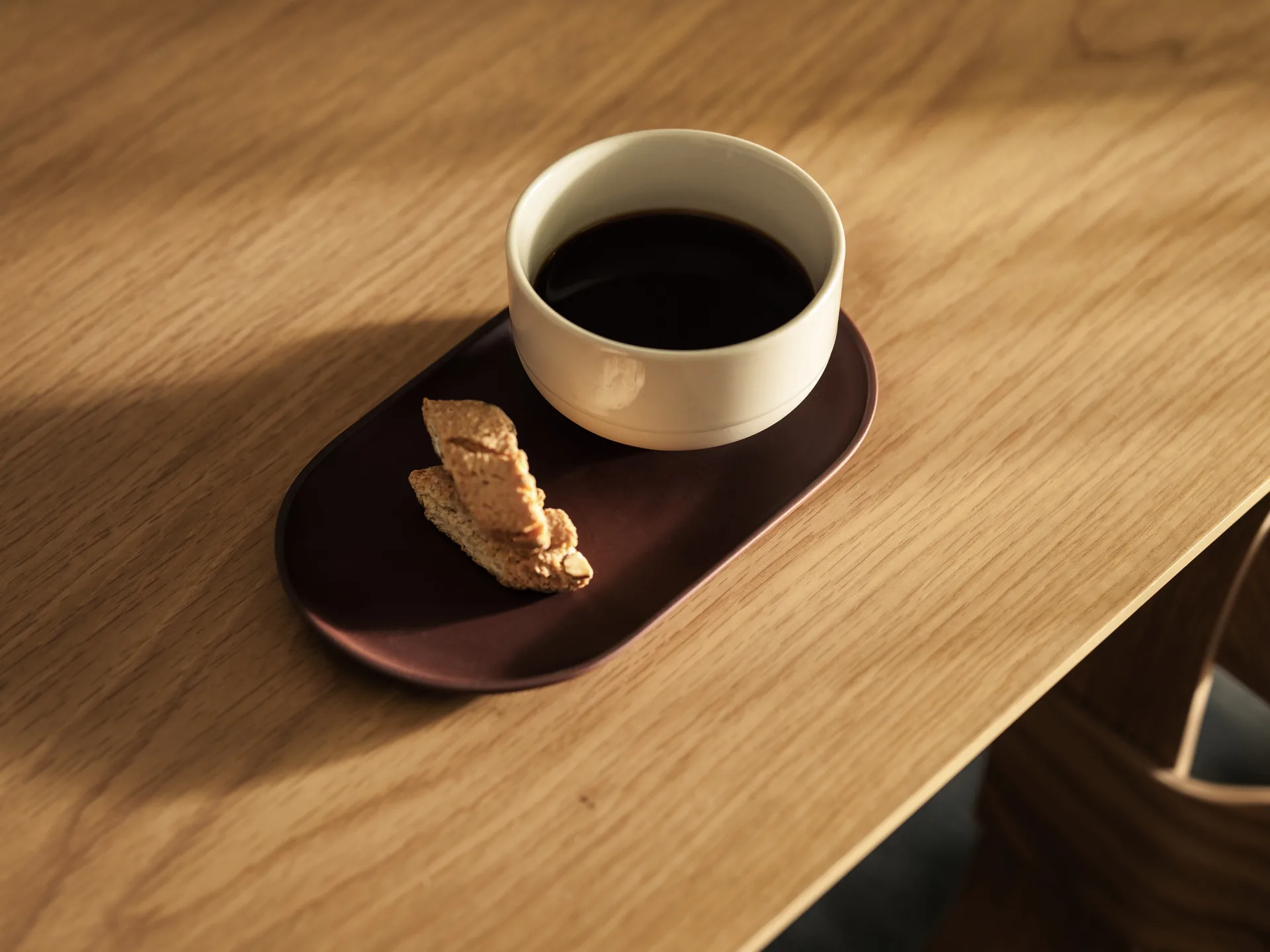 Sand πιάτο οβάλ 12.5x20 cm, Κόκκινος πηλός Design House Stockholm