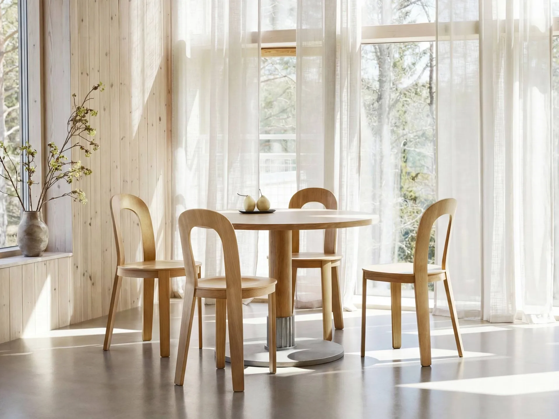 Tock Table τραπέζι τραπεζαρίας, Δρυς, Ø110x76 εκ. Design House Stockholm