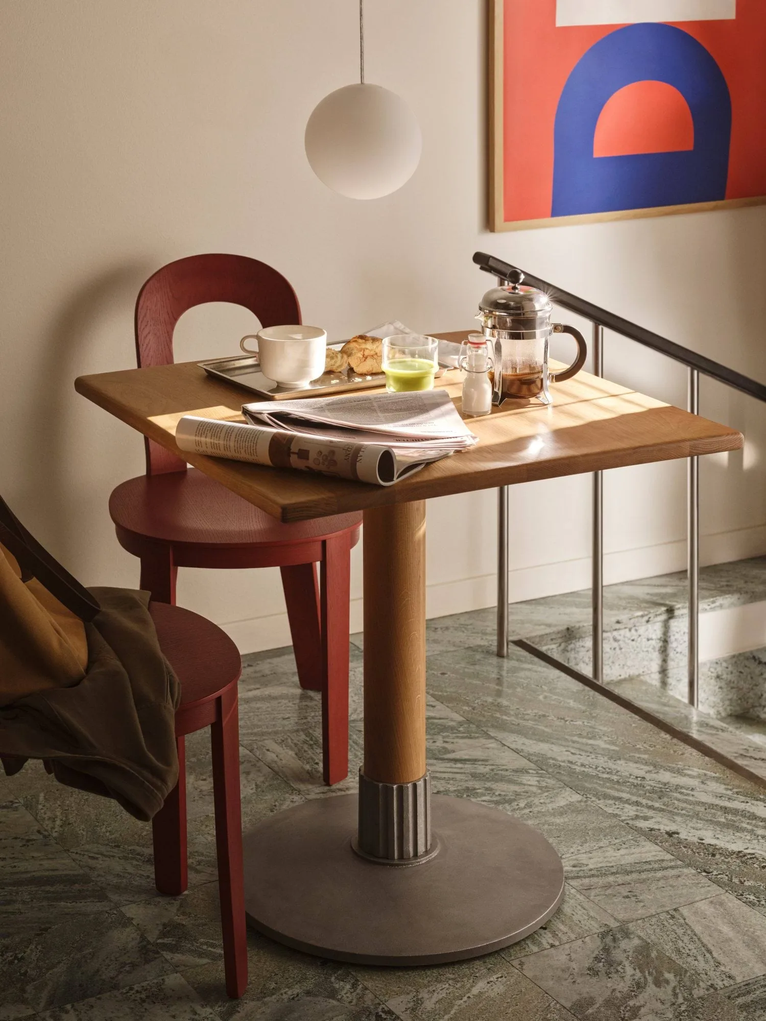 Tock Table τραπέζι τραπεζαρίας, Δρυς, 75x75x76 εκ. Design House Stockholm