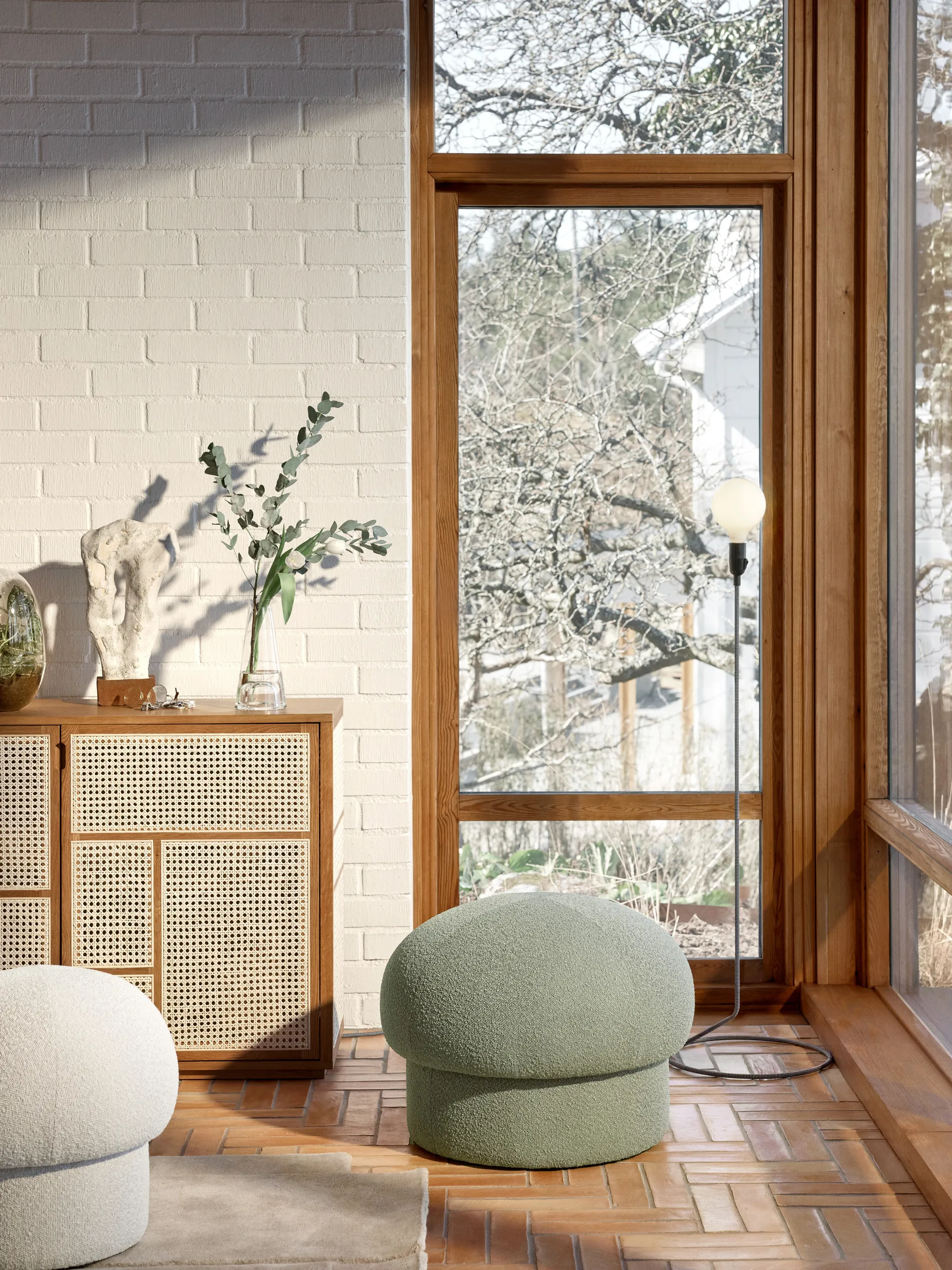 Uno πουφ Ø65 cm, Green Design House Stockholm