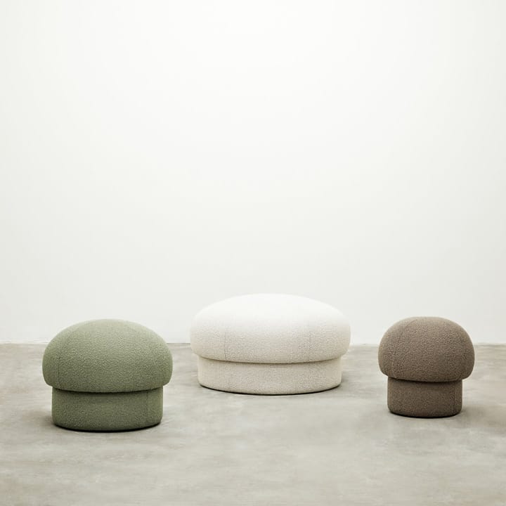 Uno puff διαμέτρου 94 εκ., Cream Design House Stockholm
