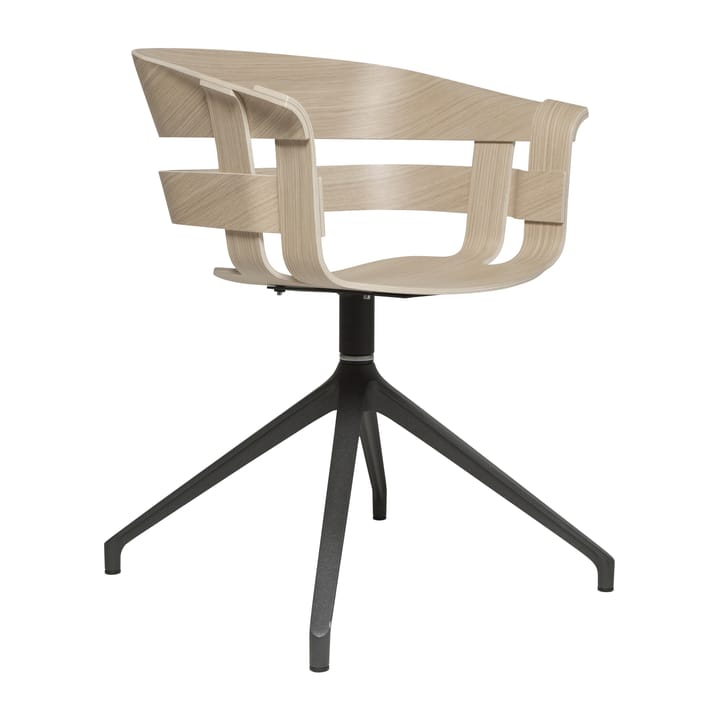 Καρέκλα γραφείου Wick Καρέκλα - Δρυς-γκρί μέταλικά πόδια  - Design House Stockholm